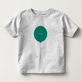 Modern ballong | Grönt Scandinavian Unisex Namn T Shirt