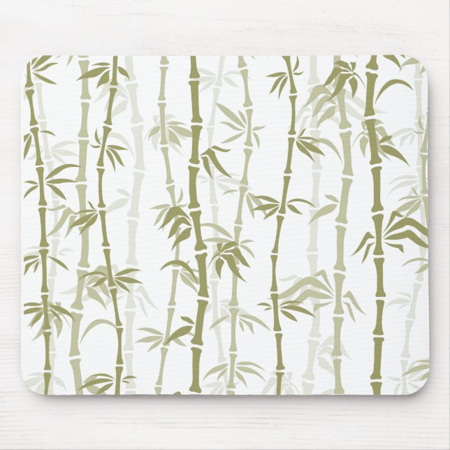 Modern Bamboo Träd Musmatta (Framsidan)