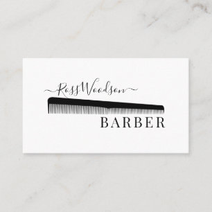 Modern Barber Affärskort Visitkort