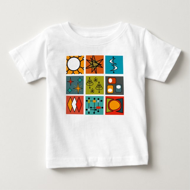 Modern bårhus i mitten av århundradet t shirt (Framsida)
