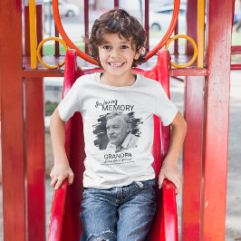 Modern | Barn | Farfar Photo Memorial T-Shirt