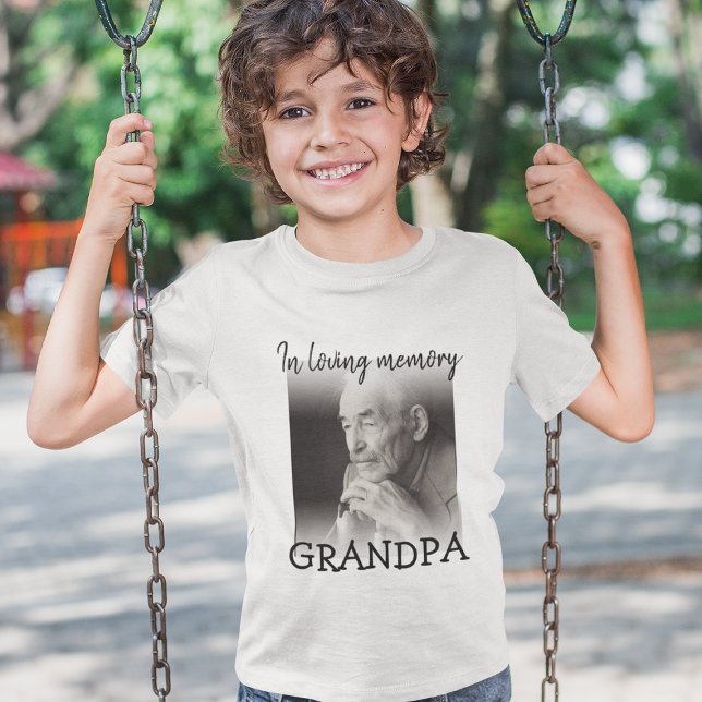 Modern | Barn | Foto Memorial T-Shirt (Skapare uppladdad)