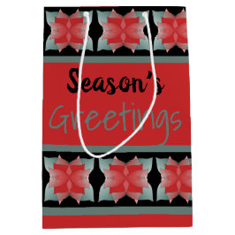 Modern Barn Red med svart