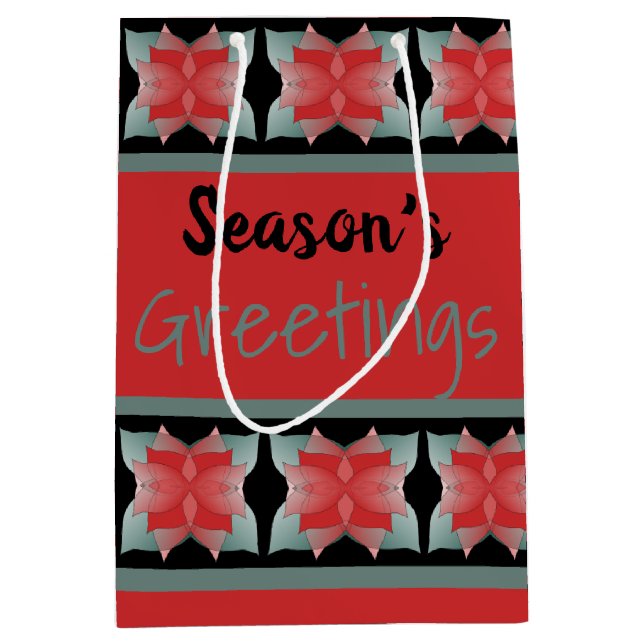 Modern Barn Red med svart (Framsidan)