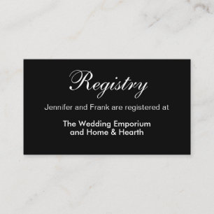 Modern Baroque Blommigt Bröllop register Infoga Tilläggskort