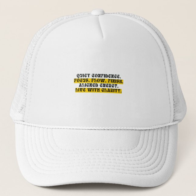 Modern Baseball Cap – Minimalist Adjustable Keps (Framsida)