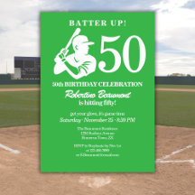 Modern Baseball Spelare Mäns 50-årsdag