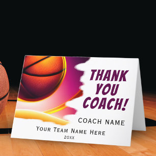 Modern Basketboll Tack Coach Kort