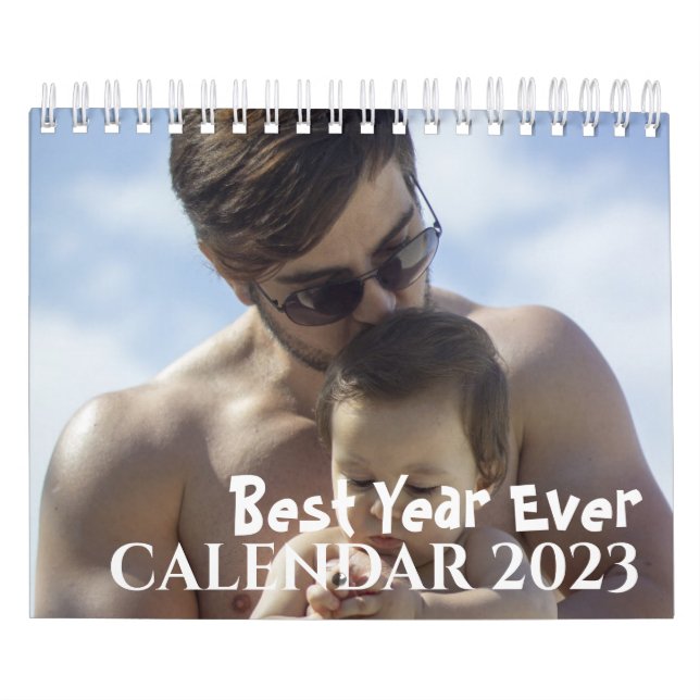 Modern bästa årskalender någonsin Foton 2023 Kalender (Omslag)