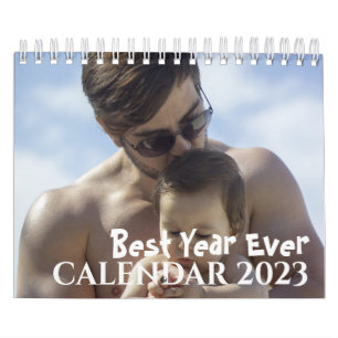 Modern bästa årskalender någonsin Foton 2023 Kalender