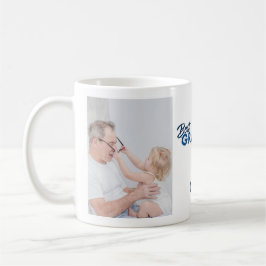Modern Bästa farfar någonsin Foto Fars dag Kaffemugg