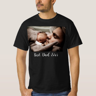 Modern bästa foto för Anpassningsbarna Pappa någon T Shirt