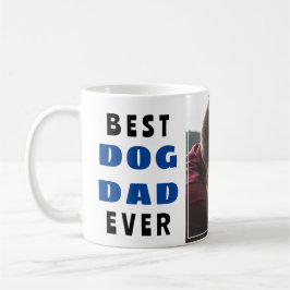 Modern bästa fotopassage för Pappa Doggie Namn 2 i Kaffemugg
