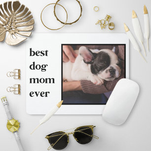Modern bästa Hund-Mamma någonsin, citatfoto Musmatta