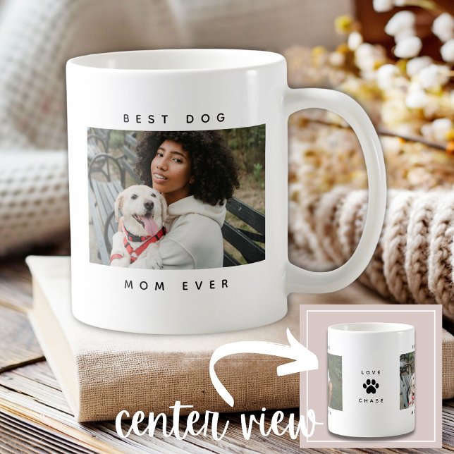 Modern bästa Hund-Mamma någonsin - fotokopia Kaffemugg (Skapare uppladdad)