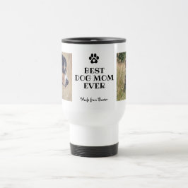 Modern bästa Hund Mamma någonsin White 2-foton  Resemugg