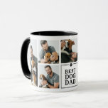 Modern Bästa Hundpappa 7-Foto Collage Mugg<br><div class="desc">Modern personlig mugg för hundpappor, med 7 bilder och texten 'Bästa Hundpappa'. Om du behöver hjälp med att anpassa denna, vänligen kontakta mig med hjälp av meddelandeknappen nedan och jag hjälper dig gärna.</div>
