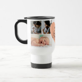 Modern bästa Mamma någonsin 4-foto Resemugg