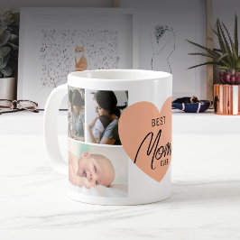 Modern bästa Mamma någonsin-foto Kaffemugg