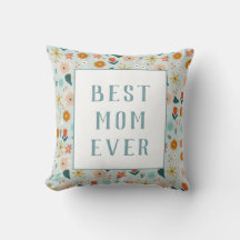 Modern bästa Mamma någonsin i Blommigt Mors dag