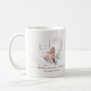 Modern bästa Moster någonsin Namn-offert Kaffemugg