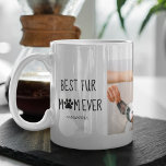 Modern bästa Päls Mamma | Hund Photo Kaffemugg<br><div class="desc">Modern bästa Päls Mamma | Hund Photo</div>