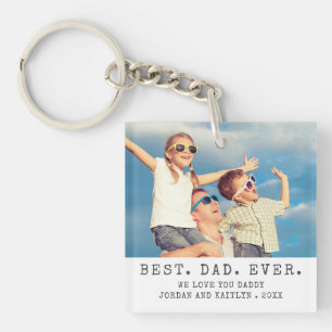 Modern BÄSTA PAPPA NÅGONSIN 2 Bilder Personlig