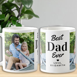Modern bästa PAPPA någonsin Fars dag Anpassningsba Kaffemugg