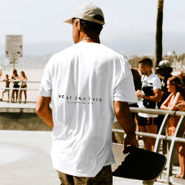 Modern Bästa Pappa någonsin Fars dag från Twilling T Shirt