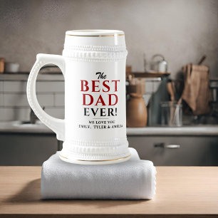 Modern Bästa Pappa Någonsin Fars Dag Mugg