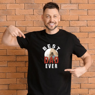 Modern bästa Pappa någonsin Far's Day Photo T-Shir T Shirt