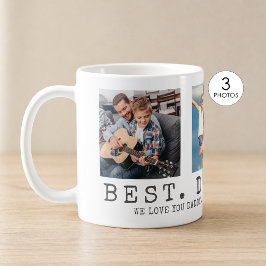 Modern BÄSTA PAPPA NÅGONSIN Foto Personlig Kaffemugg