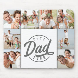 Modern Bästa Pappa någonsin - fotosamlingspets för Musmatta