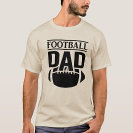 Modern bästa Pappa någonsin - pappa-fotboll T Shirt