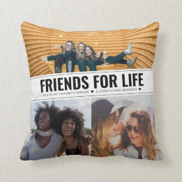 Modern bästa vän för Life BFF Besties 3-foto Kudde