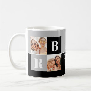 Modern Bästa vän-foto Kaffemugg