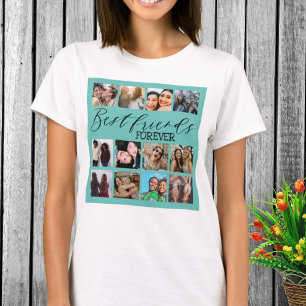 Modern Bästa vän - upptäck fotokollage T Shirt
