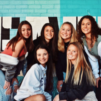 Modern bästa vänner-dag, BFF-coola 5-foto Fleecefilt