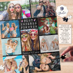 Modern BÄSTA VÄNNER FÖR YTTERLIGARE 9 Photo Collag Pussel<br><div class="desc">Skapa ett fotominnespussel med en kollage på 9 av ditt favoritprogram bilder och din plats i ditt val av färg som en minnesvärd och meningsfull keepsakpresentgåva till din BFF. TITELFÖRÄNDRING: Den enkla, klassiska titeln BÄSTA VÄNNER FORDRING kan ändras och du kan lägga till namn eller ett personligt meddelande. PHOTO TIPS:...</div>