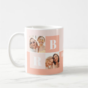 Modern bästa vänner fotopaté Mugg