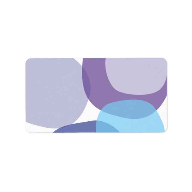 Modern Bat mitzvah tom peacock Pub-etikett Adressetikett (Framsidan)