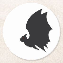 Modern bat underlägg papper rund