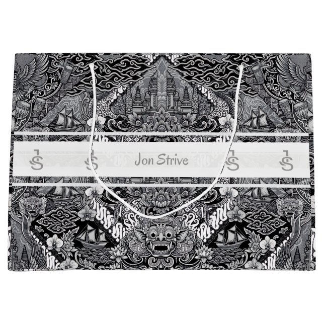 Modern BATIK-mönster (Framsidan)