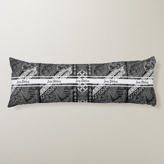 Modern BATIK-mönster Kroppskudde (Framsidan)
