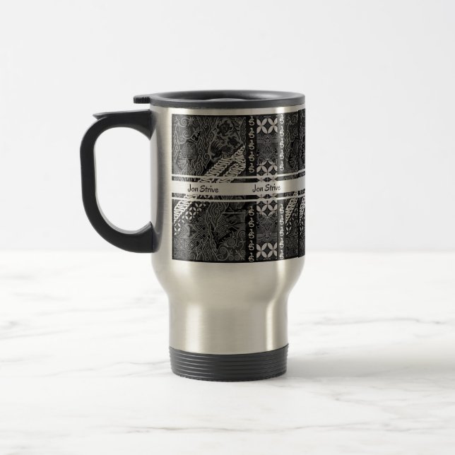 Modern BATIK-mönster Resemugg (Vänster)