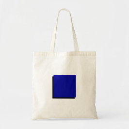 Modern Bauhaus Art Blue Square Tygkasse