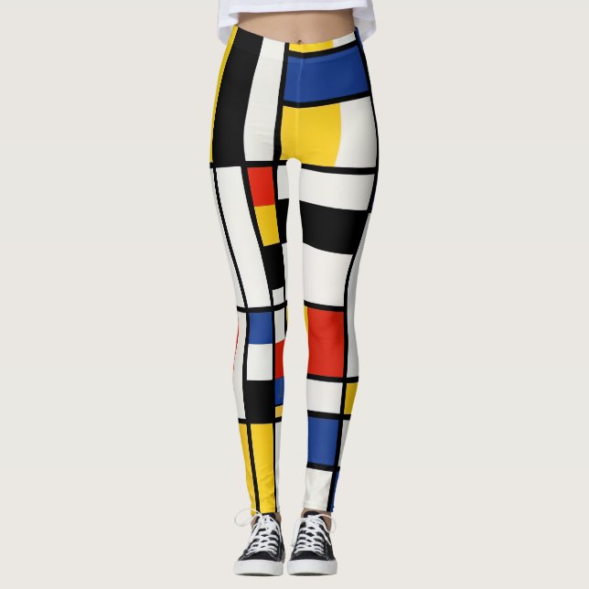 Modern Bauhaus Design 04 Perfekt för Leggings (Framsida)