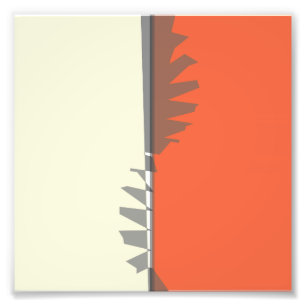 Modern Bauhaus Icon Gropius Homage Fototryck