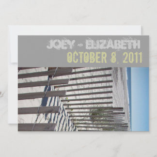 Modern Beach-inbjudan Inbjudningar