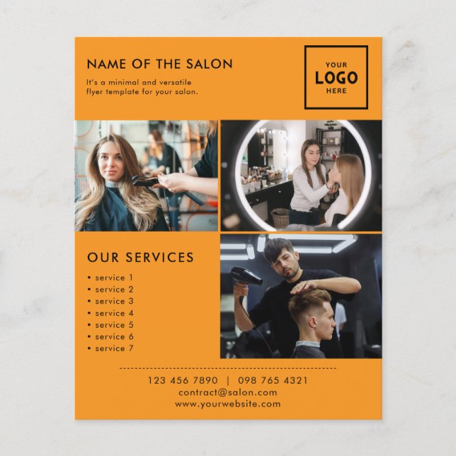 Modern Beauty Branding Design for Professionals Flygblad (Framsidan)